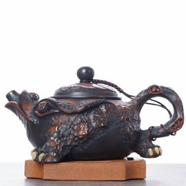 Чайник 210мл "Жаба", цзяньшуйская керамика (790275)-