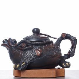 Чайник 260мл "Жаба", цзяньшуйская керамика (790277)-