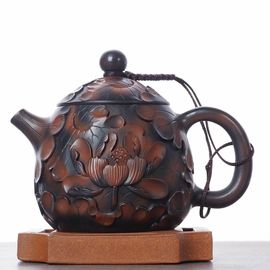 Чайник 220мл "Лотосовый пруд", цзяньшуйская керамика (790287)-