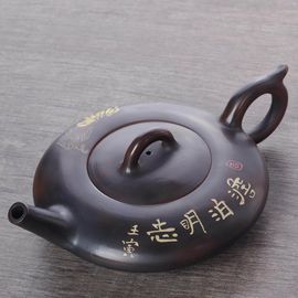 Чайник 160мл "Цветок", цзяньшуйская керамика (790295)-