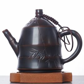 Чайник 205мл "Бамбуковый росток", цзяньшуйская керамика (790301)-