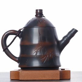 Чайник 170мл "Бамбуковый росток", цзяньшуйская керамика (790305)-