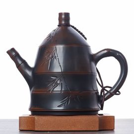 Чайник 195мл "Бамбуковый росток", цзяньшуйская керамика (790306)-