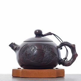 Чайник 210мл "Гунчунь - Яблоня китайка", цзяньшуйская керамика (790351)-