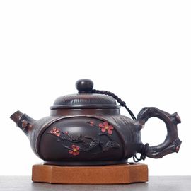 Чайник 195мл "Гунчунь - цветущая слива", цзяньшуйская керамика (790354)-