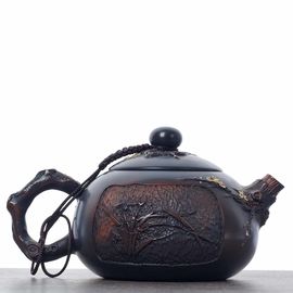 Чайник 230мл "Гунчунь - цветущая слива", цзяньшуйская керамика (790326)-