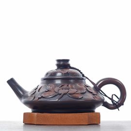 Чайник 190мл "Лотосовый пруд", цзяньшуйская керамика (790333)-