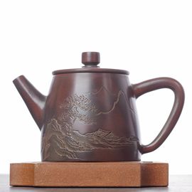 Чайник 125мл "Пейзаж", циньчжоуская керамика (78306)-