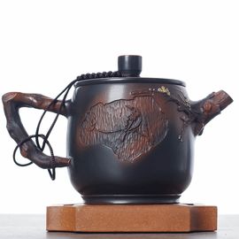 Чайник 220мл "Гунчунь - цветущая слива", цзяньшуйская керамика (790369)-