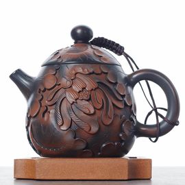 Чайник 225мл "Лотосовый пруд", цзяньшуйская керамика (790376)-