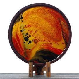 Столик Ганьпао "Для сухого заваривания", лаковая роспись (71073)-