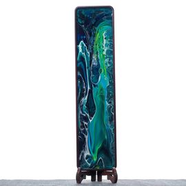 Столик Ганьпао "Для сухого заваривания", лаковая роспись (71042)-