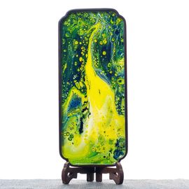 Столик Ганьпао "Для сухого заваривания", лаковая роспись (71049)-