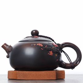 Чайник 235мл "Гунчунь - цветущая слива", цзяньшуйская керамика (790382)-