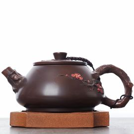 Чайник 170мл "Гунчунь - цветущая слива", цзяньшуйская керамика (790387)-