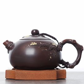 Чайник 185мл "Гунчунь - цветущая слива", цзяньшуйская керамика (790391)-