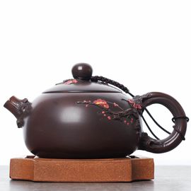 Чайник 170мл "Гунчунь - цветущая слива", цзяньшуйская керамика (790393)-