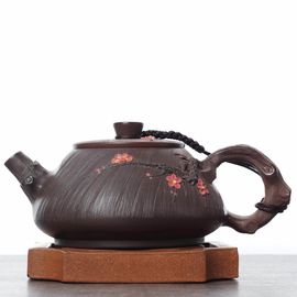 Чайник 175мл "Гунчунь - цветущая слива", цзяньшуйская керамика (790398)-