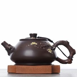 Чайник 180мл "Гунчунь - цветущая слива", цзяньшуйская керамика (790406)-