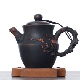 Чайник 200мл "Гунчунь - цветущая слива", цзяньшуйская керамика (790421)-