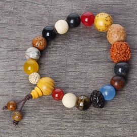 Браслет на запястье 8-14мм "18 семян бодхи" (99218)-