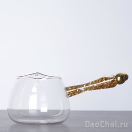 Чахай 330мл, стекло, золотые хлопья (5582)-