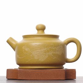 Чайник 140мл "Лотос", исинская глина (79370)-