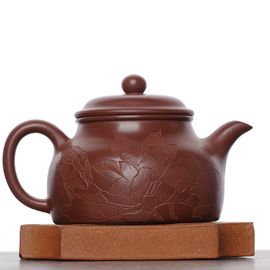 Чайник 125мл "Лотос", исинская глина (79417)-