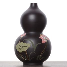 Вазочка "Лотосы", 9,8см, исинская глина (94089)-