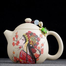 Чайник 120мл "Красавица", исинская глина (79478)-