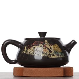 Чайник 175мл "Беседка", цзяньшуйская керамика (790430)-