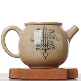 Чайник 180мл "Узор", цзяньшуйская керамика (790495)-