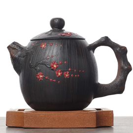 Чайник 180мл "Гунчунь - цветущая слива", цзяньшуйская керамика (790556)-