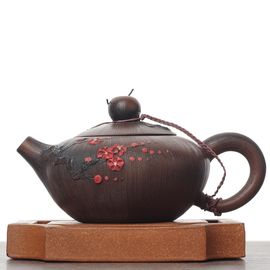 Чайник 80мл "Гунчунь - цветущая слива", цзяньшуйская керамика (790557)-