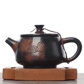 Чайник 95мл "Лотос", цзяньшуйская керамика (790578)-
