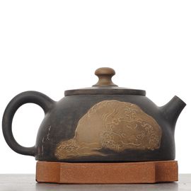Чайник 210мл "Лев Суаньни", цзяньшуйская керамика (790595)-