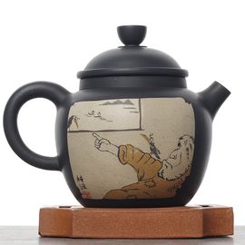 Чайник 230мл "Монах", цзяньшуйская керамика (790628)-