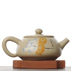 Чайник 155мл "Цветок лотоса", цзяньшуйская керамика (790612)-