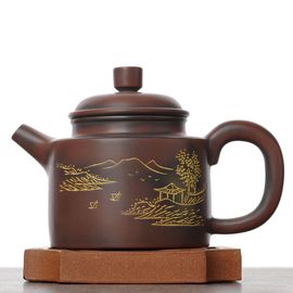 Чайник 195мл “Пейзаж", циньчжоуская керамика (78433)-