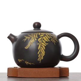 Чайник 200мл “Рыбки", циньчжоуская керамика (78436)-