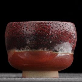 Пиала 95мл, керамика из Цзиндечжень, техника Чунчжу Чжие (401826)-
