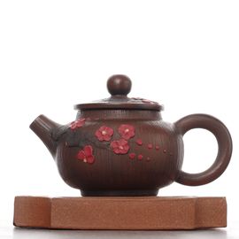 Чайник 70мл "Гунчунь - цветущая слива", цзяньшуйская керамика (790632)-