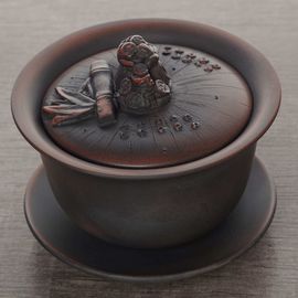 Гайвань 195мл "Бамбук", цзяньшуйская керамика (500377)-