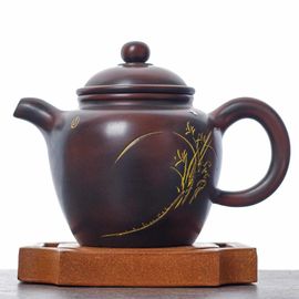Чайник 155мл “Орхидея", циньчжоуская керамика (78402)-
