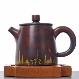 Чайник 120мл “Лотосы", циньчжоуская керамика (78382)-