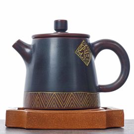 Чайник 125мл "Иероглиф Фу", циньчжоуская керамика (78365)-