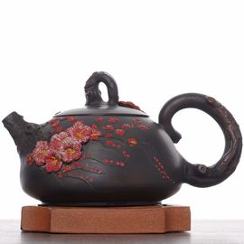 Чайник 240мл "Гунчунь - мэйхуа", цзяньшуйская керамика (790674)-