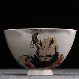 Пиала 115мл "Лу Чжишэнь", керамика из Цзиндечжень (402074)-