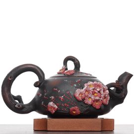 Чайник 245мл "Мэйхуа", цзяньшуйская керамика (790685)-