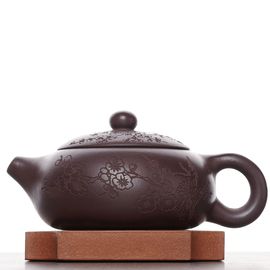Чайник 185мл "Цветение сливы", исинская глина (79536)-